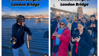 Pathaan Songs Performed Live On London Bridge And Live Audience Goes Ga Ga | Watch Viral Video