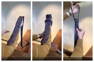 How To Tie The Tie Knot In 10 Seconds? Watch This Viral Video To Learn