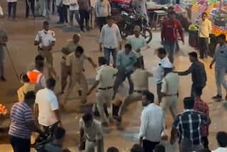 Video: Man Shot At By Police In Karnataka's Kalaburagi After He Threatens Passersby With Knife