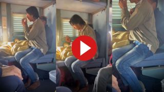 Viral Video: चलती ट्रेन में यात्रियों के सामने पीने लगे सिगरेट, रोका तो देने लगे गालियां- देखें वीडियो
