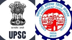 UPSC Recruitment 2023: EPFO में निकली अफसर लेवल की भर्ती, ग्रेजुएट जल्द करें इस सरकारी नौकरी के लिए अप्लाई