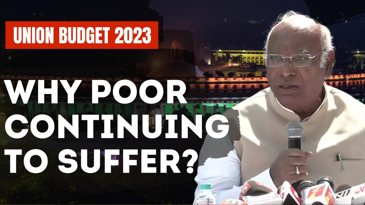 Budget 2023: Congress Attacks PM Modi's Government Ahead Of Union Budget 2023 - Watch Video
