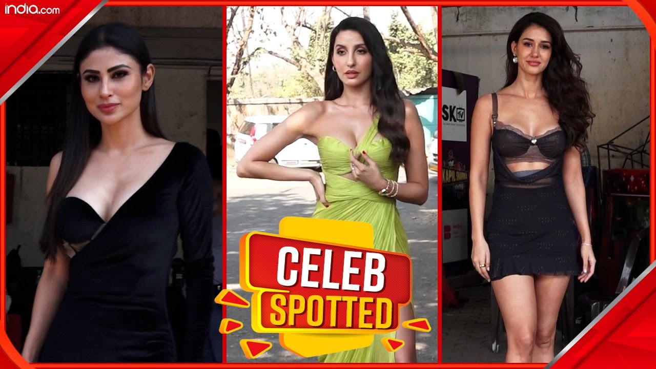 Mouni Roy Looks Stunning In Black, Sonam Bajwa Gives Ethnic Vibes In Purple  Suit - Watch Video