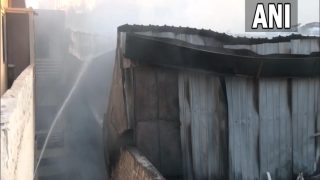 दिल्ली के मोती नगर इलाके में फैक्ट्री में लगी भीषण आग, दमकल विभाग की 27 गाड़ियां मौके पर