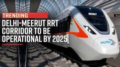 Delhi-Meerut RRT Corridor On Course For Completion By 2025 - Watch Video