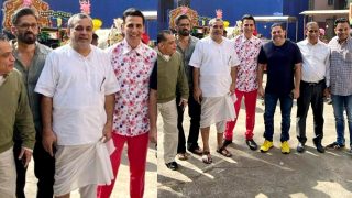 Hera Pheri 3 First Pic Out: Raju Akshay Kumar Back in His Iconic Look With Paresh Rawal And Suniel Shetty - Check Viral Photo From Sets