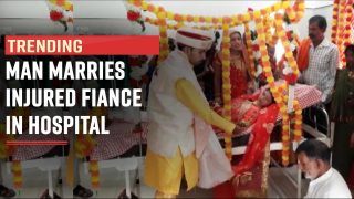 Trending Video: Man From Madhya Pradesh Marries Fiance In Hospital - Watch