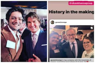 Oscars 2023 Luncheon: Ali Fazal-Guneet Monga Pose With Tom Cruise And Steven Spielberg