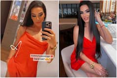 Trishala Dutt Sets The Internet on Fire With Latest Hot Pic in Bright Orange Mini Dress