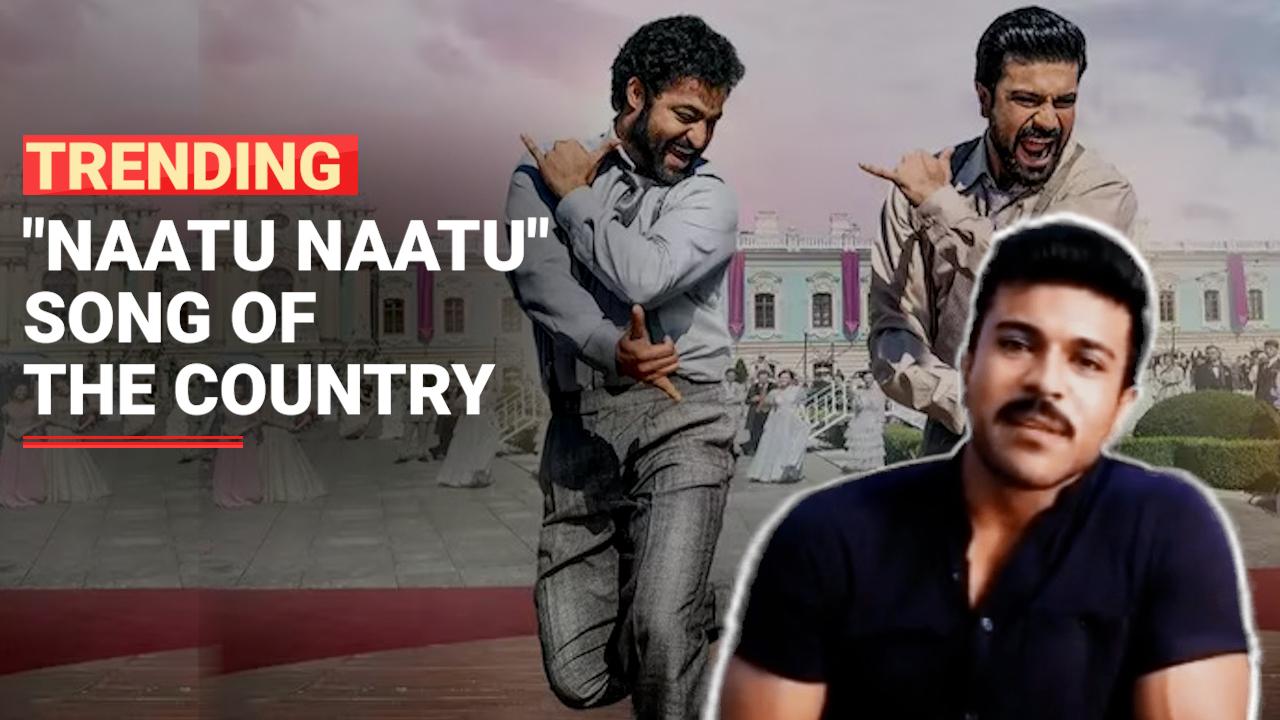 Naatu Naatu has become the song of the country Says Actor Ram Charan- Watch Video