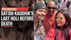 Satish Kaushik’s Last Holi Pics Will Make You Emotional - Watch