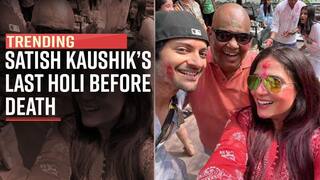 Satish Kaushik’s Last Holi Pics Will Make You Emotional - Watch