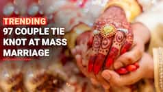 Gujarat: Various Tribal couples tie knots during mass marriage in Nadagdhari Village - Watch Video