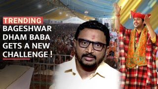 NCP leader Amol Mitkari challenges Bageshwar Dham Baba to end poverty, produce food - Watch Video