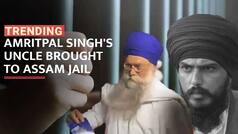 Assam: Amritpal Singh   s uncle Harjeet Singh brought to Dibrugarh central jail - Watch Video