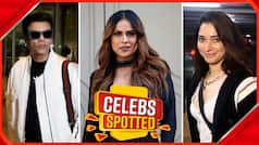 Nia Sharma Flaunts Her Glamourous Avatar In black outfit, Tamannaah Bhatia Looks Cute In Casuals | Watch Video