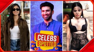 Celebs Spotted: Urfi Javed Steps Out In Another Unique Outfit, Mrunal Thakur Flaunts Her Natural Look At Airport | Watch Video