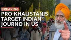New Low For Khalistanis! Indian Journalist Targeted Outside Indian Embassy in Washington DC