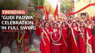 Maharashtra: People celebrate ‘Gudi Padwa’ with great fervour in Nagpur - Watch Video
