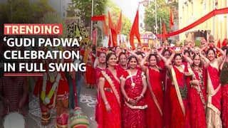 Maharashtra: People celebrate    Gudi Padwa    with great fervour in Nagpur - Watch Video