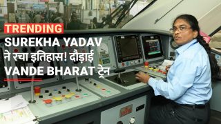 मिलिए Surekha Yadav से, जो बनीं Vande Bharat Express चलाने वाली पहली महिला लोको पायलट - Watch Video