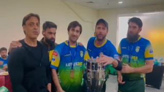 Shahid Afridi Gifts LLC Trophy to Afghanistan After Asia Lions Win in a Heartwarming Gesture | WATCH