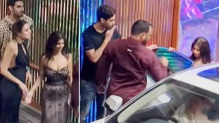 Agastya Nanda Blows a Kiss to Suhana Khan in Viral Video From Tania Shroff's Birthday Party - Watch