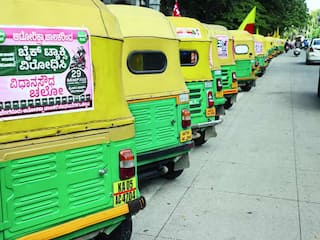Bengaluru Auto Strike: 2.10L Auto Drivers Off Road, Protest Against Rapido Services