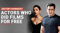 Salman Khan To Deepika Padukone: Bollywood Actors Who Worked For FREE In Films And For a Cause | Watch Video