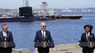 US President Biden Announces Nuclear-Powered Submarines For Australia