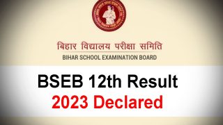 BSEB Bihar Board 12th Result 2023 Declared: Girls Outshine Boys in Science, Arts, Commerce