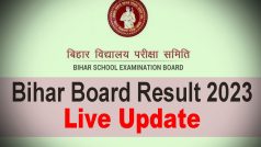 Bihar Board Inter Result 2023 (Out) Live: रिजल्ट जारी हुआ, लड़कियों ने फिर मारी बाजी, कॉमर्स, आर्ट और साइंस में किया टॉप