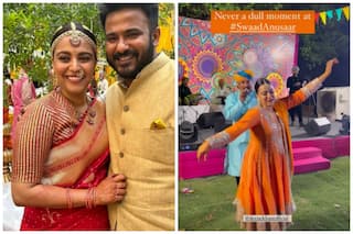 Swara Bhasker-Fahad Ahmad Set Couple Goals in Mehendi And Wedding Pics