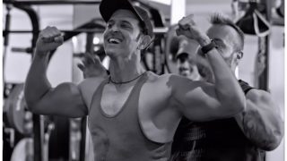 Hrithik Roshan Trains Hard at The Gym Despite His Injury: 'I Felt Fear And Uncertainty'