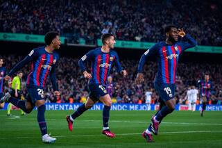 FC Barcelona Beat Real Madrid 2-1 To Go 12 Points Clear At Top Of The Table