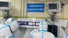 दिल्ली में कोविड19 के मामलों में बड़ा उछाल