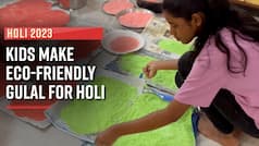 Holi 2023: Kolkata Centre For Kids Make Eco-Friendly Gulal For Use On Holi | Watch Video