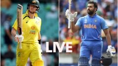 LIVE India vs Australia, 2nd ODI : सीन एबॉट को एक ओवर में दो सफलताएं मिली, भारत का स्कोर 103/9