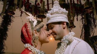 Yeh Hai Mohabbatein Actress Krishna Mukerjee Marries Chirag Batliwalla in Bengali Ceremony