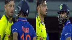 WATCH VIDEO: बीच मैदान पर ऑस्ट्रेलियाई खिलाड़ी की विराट कोहली से हो गई भिड़ंत