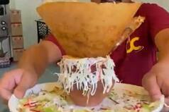 Viral Food Video: Man Makes Matka Dosa With Cheese & Mayonnaise - Watch