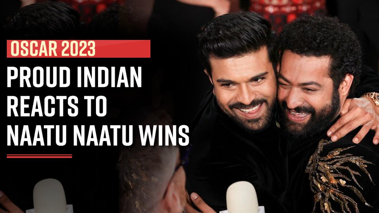 Oscar 2023 | RRR's Naatu Naatu Wins The Academy Award for Best Original Song | Here's How Twitter Reacted | Watch Video