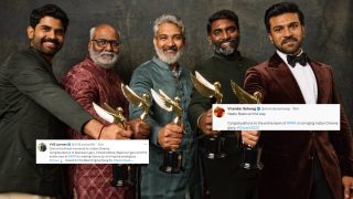 Naatu Naatu All The Way - Virender Sehwag to Dinesh Karthik; How Cricket Fraternity Congratulated Team RRR For Oscar Triumph | VIRAL TWEETS