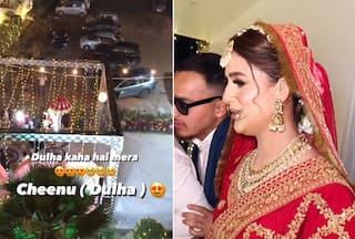 Bride Shouts, Gives Flying Kiss To Groom, Dances On Seeing Him: Watch