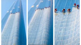 Viral Video: Cleaning Process Of Dubai Skyscrapers Might Make You Dizzy