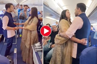 Viral Video Of Bride And Groom Dancing Aboard Plane Has Netizens In Splits