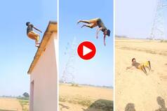Man Tries Backflip From Height, Netizens Reject Reckless Stunt. Watch Viral Video