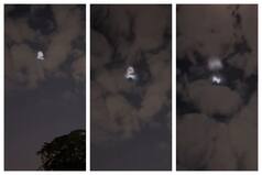 Mysterious Flying Object Spotted In Night Sky, People Are Baffled | Watch Viral Video