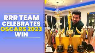 Oscar 2023: RRR Team Celebrates At SS Rajamouli's LA House After Winning Oscar - Watch Video