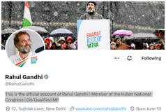Dis'Qualified MP, Reads Rahul Gandhi's Twitter Bio After He Lost His Lok Sabha Membership